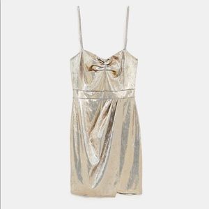 🆕 NWT Metallic Mini Dress